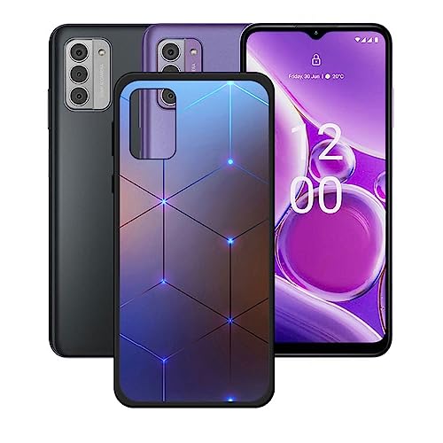 DQG Anti-Fall Schutzhülle für Nokia G42 Hülle, Weiche Handytasche Schwarz TPU Handyhülle Silikon Tasche Schale rutschfest Case Cover für Nokia G42 (6.56") - KE3 von DQG