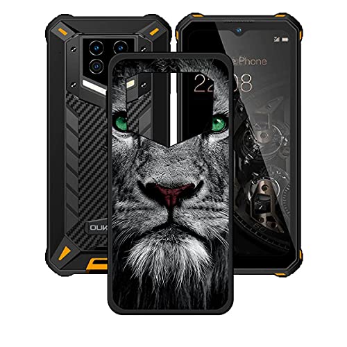 DQG Anti-Fall Schutzhülle für Oukitel WP15 Hülle, Weiche Handytasche Schwarz TPU Handyhülle Silikon Tasche Schale rutschfest Case Cover für Oukitel WP15 (6.52") - OP53 von DQG