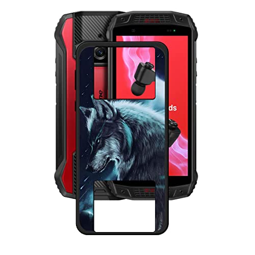 DQG Anti-Fall Schutzhülle für Ulefone Armor 15 Hülle, Weiche Handytasche Schwarz TPU Handyhülle Silikon Tasche Schale rutschfest Case Cover für Ulefone Armor 15 (5.45") - KE58 von DQG