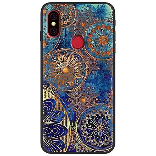 DQG Anti-Fall Schutzhülle für Umidigi F1 Hülle, Weiche Handytasche Schwarz TPU Handyhülle Silikon Tasche Schale rutschfest Case Cover für Umidigi F1 (6.30") - LLM11 von DQG