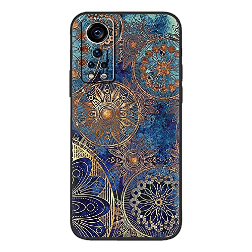 DQG Anti-Fall Schutzhülle für ZTE Axon 30 5G Hülle, Weiche Handytasche Schwarz TPU Handyhülle Silikon Tasche Schale rutschfest Case Cover für ZTE Axon 30 5G (6.92") - LLM11 von DQG