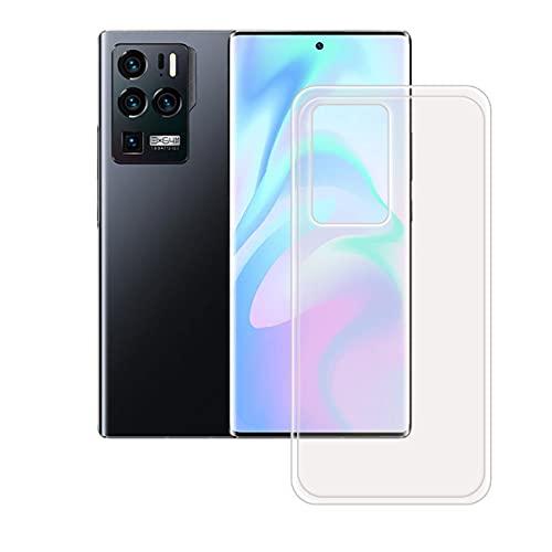 DQG Anti-Fall Schutzhülle für ZTE Axon 30 Ultra 5G Hülle, Weiche Flexibel Handytasche Transparent TPU Handyhülle Silikon Tasche Schale rutschfest Case Cover für (6.67") von DQG