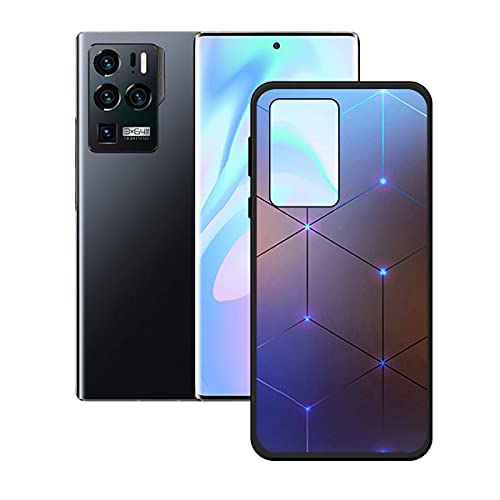 DQG Anti-Fall Schutzhülle für ZTE Axon 30 Ultra 5G Hülle, Weiche Handytasche Schwarz TPU Handyhülle Silikon Tasche Schale rutschfest Case Cover für ZTE Axon 30 Ultra 5G (6.67") - OP3 von DQG