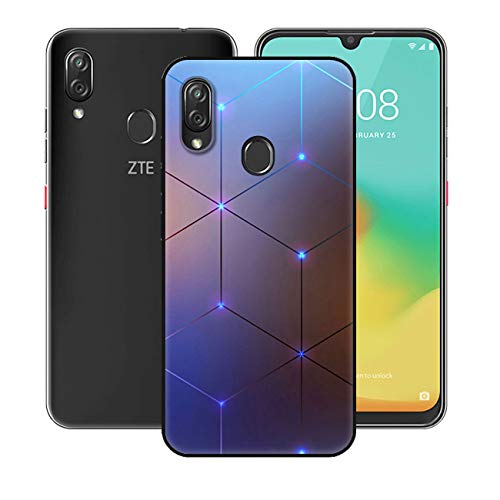DQG Anti-Fall Schutzhülle für ZTE Blade V10 Vita Hülle, Weiche Handytasche Schwarz TPU Handyhülle Silikon Tasche Schale rutschfest Case Cover für ZTE Blade V10 Vita (6.26") - HY16 von DQG