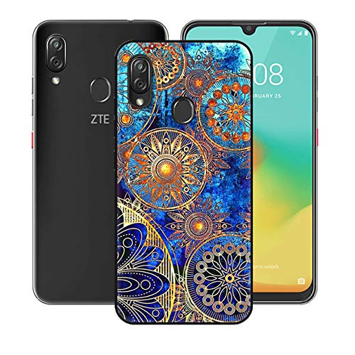 DQG Anti-Fall Schutzhülle für ZTE Blade V10 Vita Hülle, Weiche Handytasche Schwarz TPU Handyhülle Silikon Tasche Schale rutschfest Case Cover für ZTE Blade V10 Vita (6.26") - HY30 von DQG