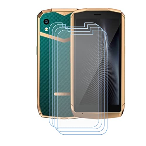DQG Displayschutz Schutzfolie für Cubot Pocket,[4 Stück] HD 9H Härte Gehärtetes Folie Anti-Fall gehärtetes Glas Displayschutz für (4.0") von DQG
