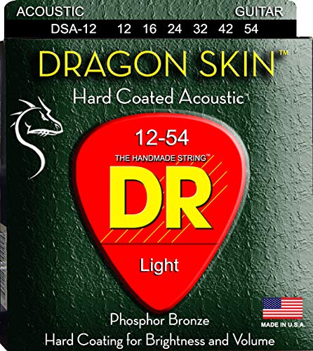 DR A DRAG DSA-12 Dragon Skin Handmade Magic Saite von DR Strings