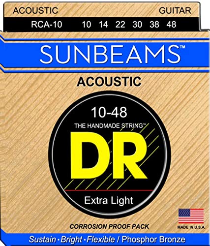 DR A SUNB RCA-10 Sunbeam Lite Saite von DR Strings