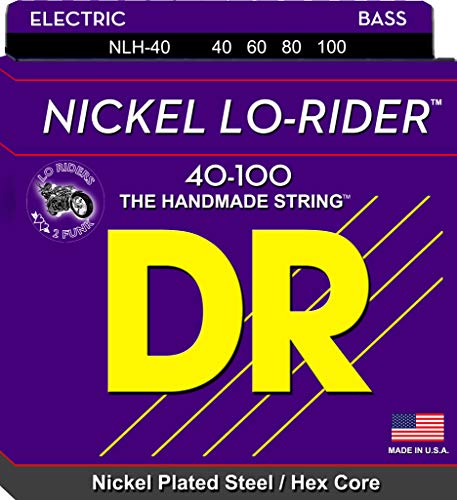 DR B NLOW NLH-40 Nickel Lo-Rider Lite Saite von DR Strings
