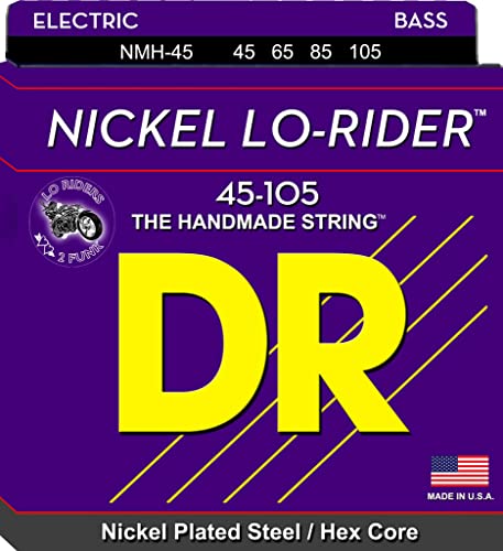 DR B NLOW NMH-45 Nickel Lo-Rider Medium Saite von DR Strings