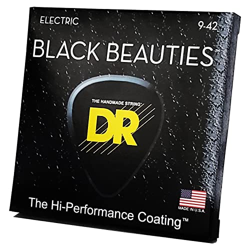DR Extra-Life Black Beauties · Saiten E-Gitarre von DR Strings