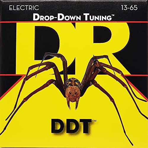 DR Handmade Drop-Down Tuning Electric Guitar Strings 13-65 von DR Strings