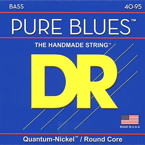 DR Pure Blues Round Core Bass 4-Saiten 40-95 von DR Strings