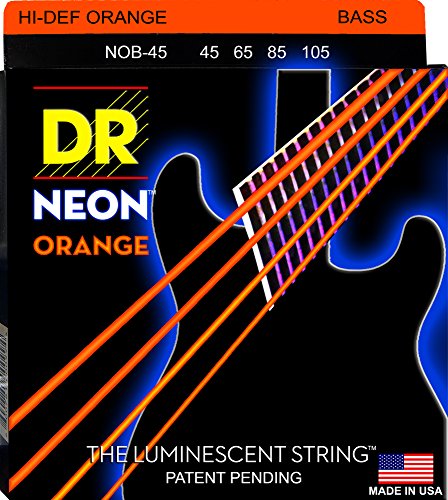 DR STRINGS NOB45 Saiten, orange von DR Strings