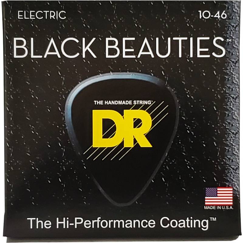 DR Strings BKE10 Extra Life Black Beauties 10-46 Saitensatz von DR Strings