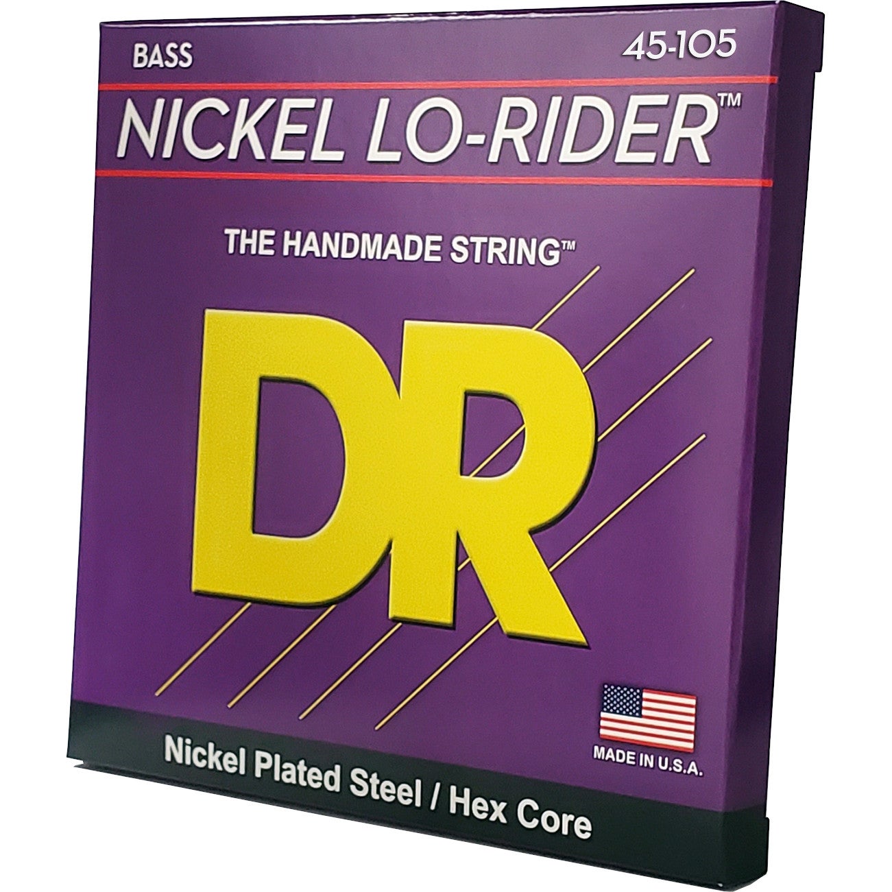 DR Strings NMH-45 Nickel Lo-Rider 45-105 Electric Bass Guitar Strings DR Strings NMH-45 Nickel Lo-Rider 45-105 Electric Bass Guitar Strings von DR Strings