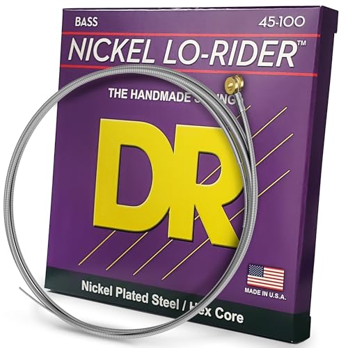 DR Strings NMLH-45 Lo-Rider Nickel Plated Bass Medium - Lite DR Strings NMLH-45 Lo-Rider Nickel Plated Bass Medium - Lite von DR Strings