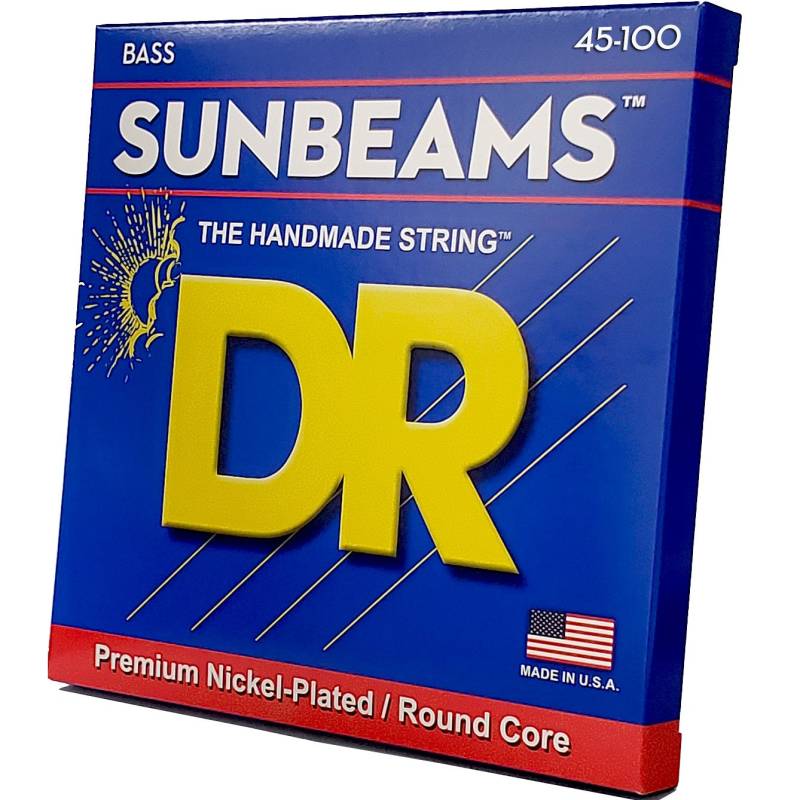 DR Strings NMLR-45 Sunbeam 45-100 Electric Bass Guitar Strings von DR Strings