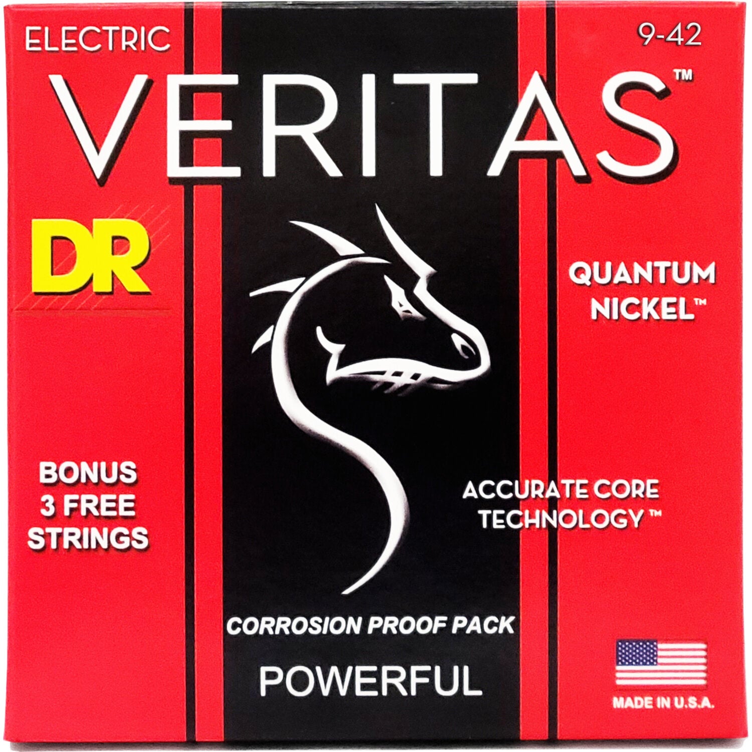 DR Strings VTE-9 Veritas Light 9-42 Electric Guitar Strings DR Strings VTE-9 Veritas Light 9-42 Electric Guitar Strings von DR Strings