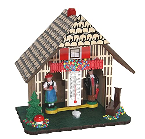 Wetterhäuschen Wetterhaus Wetterstation Heidi 130 x 130 mm Wetterhäuschen Wetterhaus Wetterstation Heidi 130 x 130 mm von DR.FRIEDRICHS