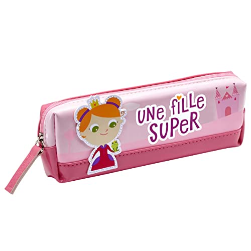 Die carterie 76008101 Federmäppchen Benutzerdefinierte eine Mädchen Super Team Kids Prinzessin von DRAEGER