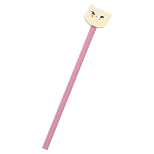 Draeger – Bleistift mit Kätzchen – Rosa – einfache Handhabung – ideales Geschenk für Kinder ab 3 Jahren von DRAEGER