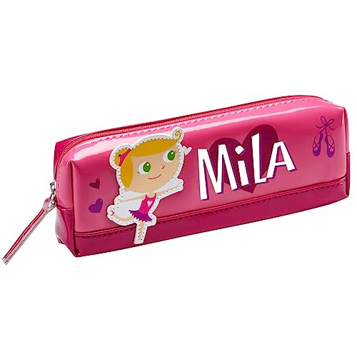 Die carterie 76008200 Federmäppchen Benutzerdefinierte Mila Team Kids Tänzerin von DRAEGER