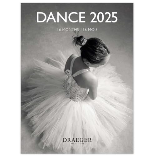Kleiner Wandkalender 14 x 18 cm 2025 – September 2024 bis Dezember 2025 – Tanz von DRAEGER