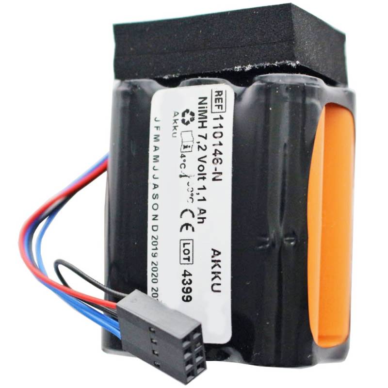 NiMH Akku passend für Dräger Oxylog 2000 Akku 8411599 (kein original Akku, hochwertiger Nachbau Akku) von DRÄGER