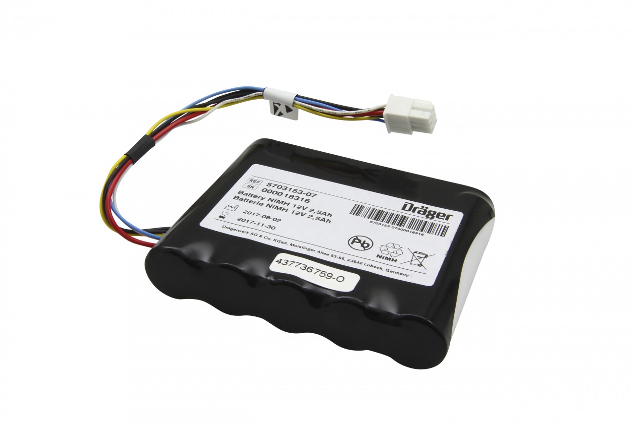 Original NiMH Akku Dräger Carina - 5703153-05 Original NiMH Akku Dräger Carina - 5703153-05 von DRÄGER