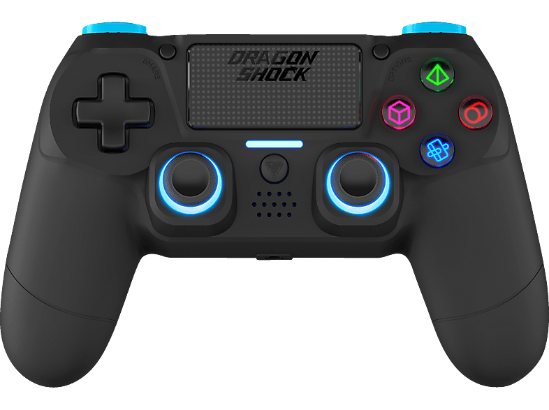 DRAGON SHOCK Mizar Wireless Controller Schwarz für PlayStation 4 von DRAGON SHOCK