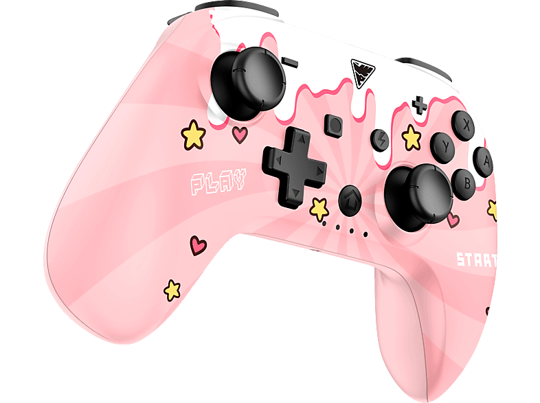 DRAGON SHOCK PopTop Compact Wireless Controller für Switch (Sweet Pink) Sweet Pink Nintendo von DRAGON SHOCK