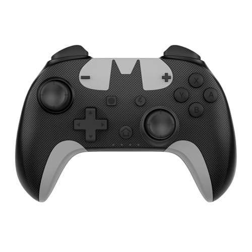 DRAGONSHOCK – PopTop kompakter, kabelloser Bluetooth-Controller | Wireless Controller kompatibel mit Nintendo Switch und PC| Batman Style DRAGONSHOCK – PopTop kompakter, kabelloser Bluetooth-Controller | Wireless Controller kompatibel mit Nintendo Switch und PC| Batman Style von DRAGONSHOCK