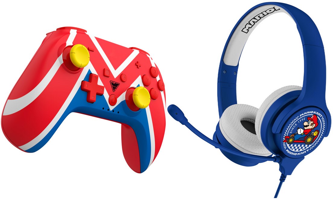 Mario Kart Interactive Headset inkl. Poptop Wireless M Universe Controller Mario Kart Interactive Headset inkl. Poptop Wireless M Universe Controller von DRAGONSHOCK