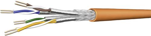 DRAKA 1001032-00250BR Netzwerkkabel CAT 7 SF/UTP 4 x 2 x 0.25mm² Orange Meterware von DRAKA