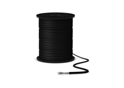 Draka GreenConnect Cat.7 Außenkabel S/FTP 4P PE -- 1000MHz, AWG23, schwarz, CPR Fca von DRAKA