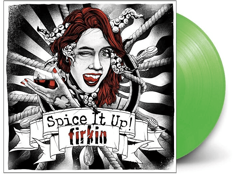 Firkin - Spice it up (Ltd.Gtf.Neon Green Vinyl) (Vinyl) von DRAKKAR EN