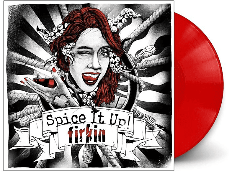Firkin - Spice it up (Ltd.Gtf.Transparent Red Vinyl) (Vinyl) von DRAKKAR EN
