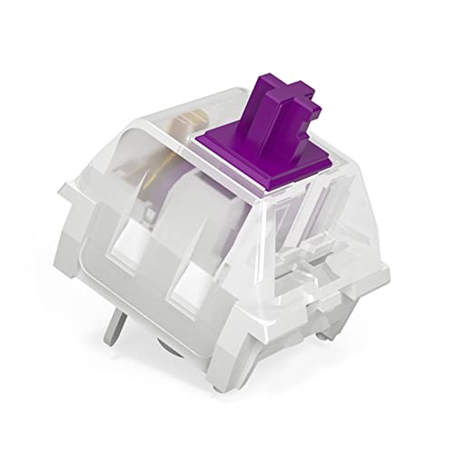 Kailh Pro Schalter MX SMD 3-poliger RGB Schalter für Mechanische Spieltastatur (Pro Lila 72PCS) von DRAOZA