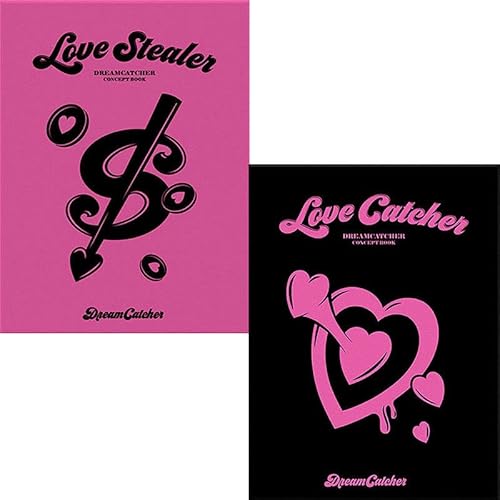 DREAM CATCHER CONCEPT BOOK ( LOVE STEALER + LOVE CATCHER - 2 Ver Full Set. ) K-POP SEALED (Not Audio CD!!) von DREAM CATCHER COMPANY.