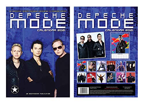 Depeche Mode Kalender 2021 A3 Und Depeche Mode Schlüsselring von DREAMCALENDAR