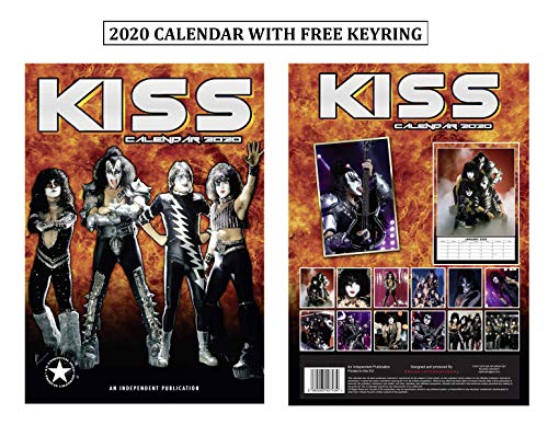 Kiss Kalender 2020 With Kiss Schlüsselbund von DREAMCALENDAR