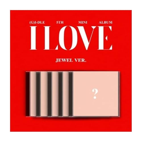 DREAMUS (G) I-DLE I LOVE 5th Mini-Album-Schmucketui, Version CD, Booklet, Lyric-Papier, Fotokarte, Tracking (zufällig) von DREAMUS