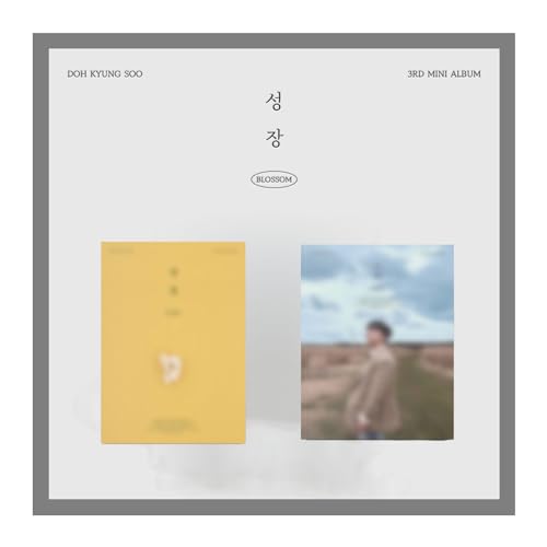 EXO D.O. BLOSSOM 성장 3rd Mini Album CD+Folded poster on pack+Photocard+Postcard+Sticker+Tracking Sealed DO KYUNGSOO (SET(MARS+POPCORN)) von DREAMUS