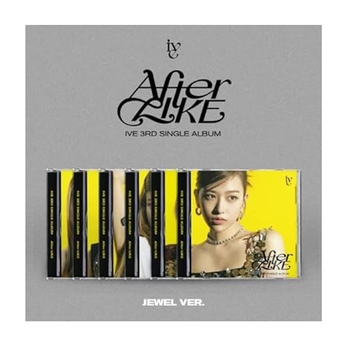 IVE After Like 3rd Single Album JEWEL LEESEO Version CD+Mini Folding Poster On Pack+Photobook+Photocard+Tracking Sealed von DREAMUS