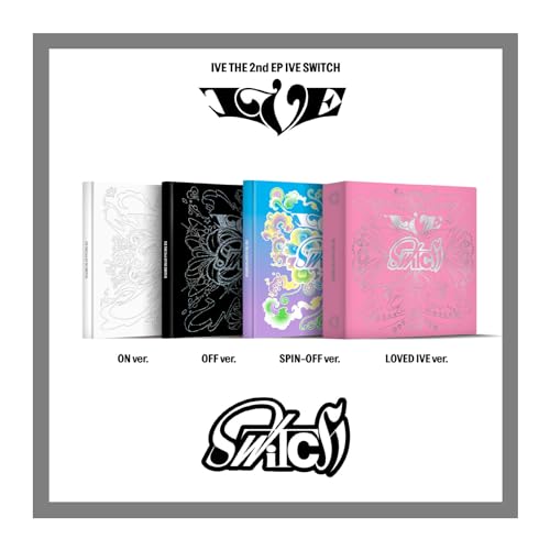 IVE IVE SWITCH 2nd EP Album Contents+Photocard+Tracking Sealed DIVE (Standard SET(ON+OFF+SPIN-OFF+LOVED IVE)) von DREAMUS