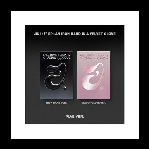 JINI An Iron Hand In A Velvet Glove 1st EP Album Contents+Photocard+Sticker+Tracking Sealed (PLVE IRON HAND Version) von DREAMUS