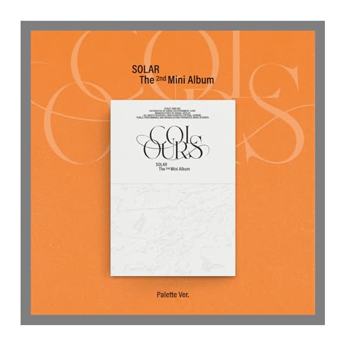 MAMAMOO SOLAR COLOURS 2nd Mini Album Contents+Tracking Sealed SOLA (Full SET(Palette+Beige+Blue)) von DREAMUS