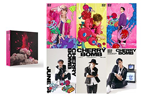 NCT 127 KPOP 3rd Mini NCT #127 [CHERRY BOMB] Album Music CD + Photobook + Photocard von DREAMUS