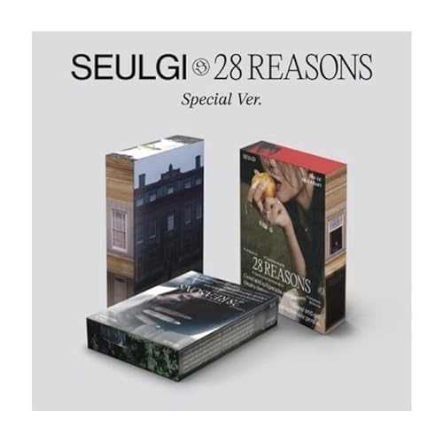Red Velvet Seulgi 28 Reasons 1st Mini-Album Special Version 3 Cover Set CD + 304p Photobook + 1p Photocard + 1p Speical Card + Tracking Sealed Red Velvet Seulgi 28 Reasons 1st Mini-Album Special Version 3 Cover Set CD + 304p Photobook + 1p Photocard + 1p Speical Card + Tracking Sealed von DREAMUS